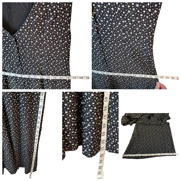 My Michelle Spade Diamond Heart Club Polka Dot AOP Vintage 80's Jumpsuit 11 - Picture 15 of 15